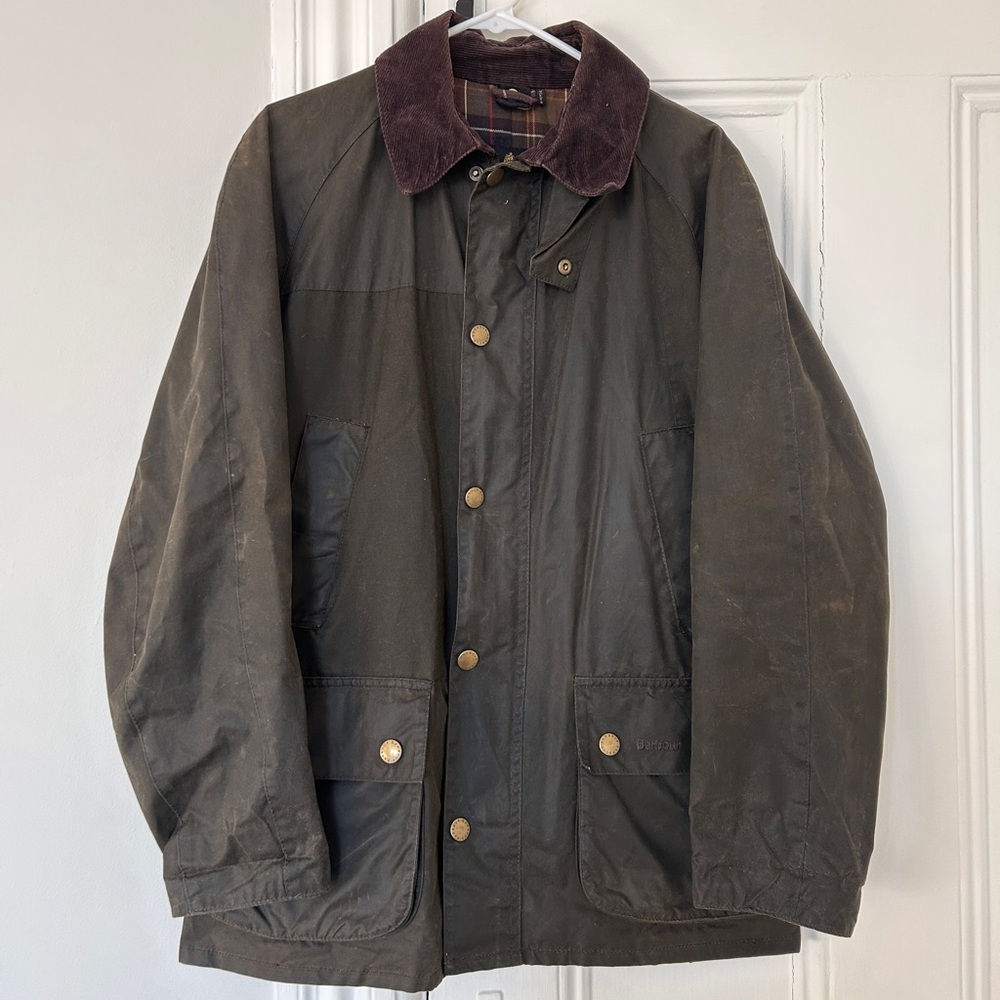 Barbour Ashby Jacket - size small - olive